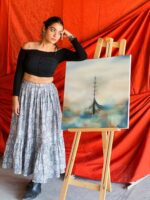 Rosella Skirt - Grey - Image 2