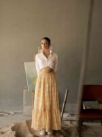 Rosella Skirt - Yellow - Image 4