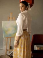 Rosella Skirt - Yellow - Image 5