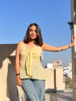 Butter Yellow Mul Top - Image 2