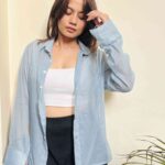 Aura Shirt - Powder Blue