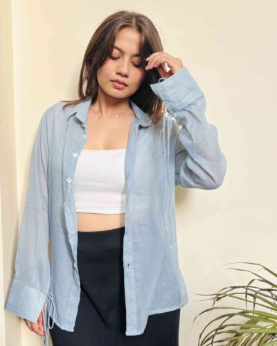 Aura Shirt - Powder Blue
