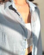 Aura Shirt - Powder Blue - Image 3