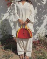 Noor Farsi Set - Solid White - Image 5