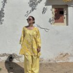 Noor Farsi Set - Printed Yellow