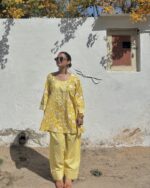 Noor Farsi Set - Printed Yellow