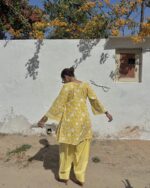 Noor Farsi Set - Printed Yellow - Image 5