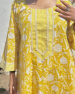Noor Farsi Set - Printed Yellow - Image 3