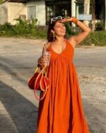 Orange Candy Dress - Image 2