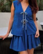 Blueberry Skirt Set