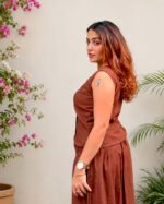 Desert Co-ord set (Dark Brown) - Image 3