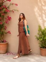 Desert Co-ord set (Dark Brown) - Image 2