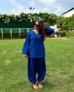 Noor Farshi Set (Blue) - Image 3