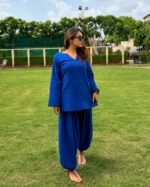 Noor Farshi Set (Blue)